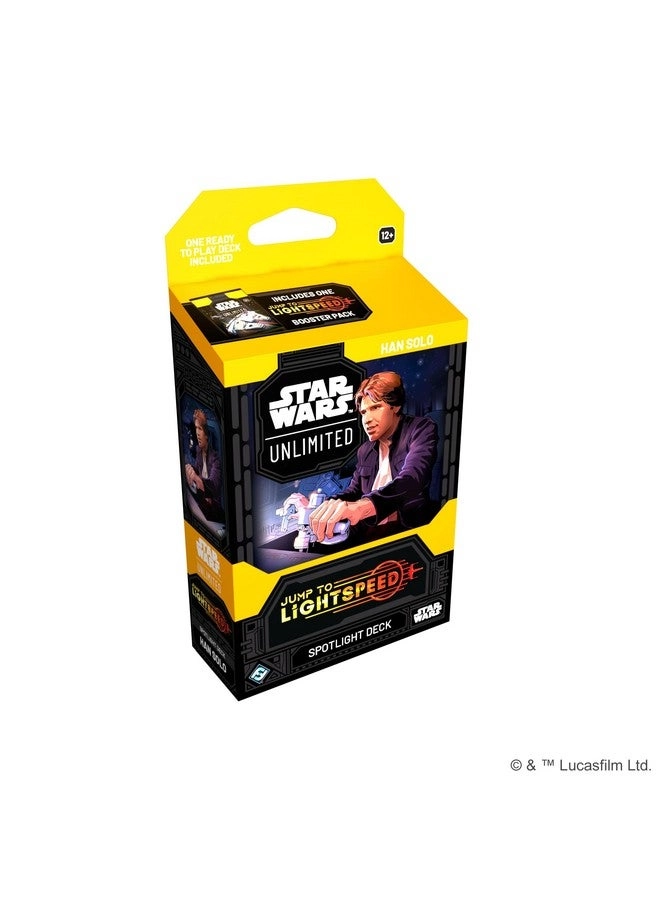 Star Wars: Unlimited TCG Jump to Lightspeed Han Solo Spotlight Deck