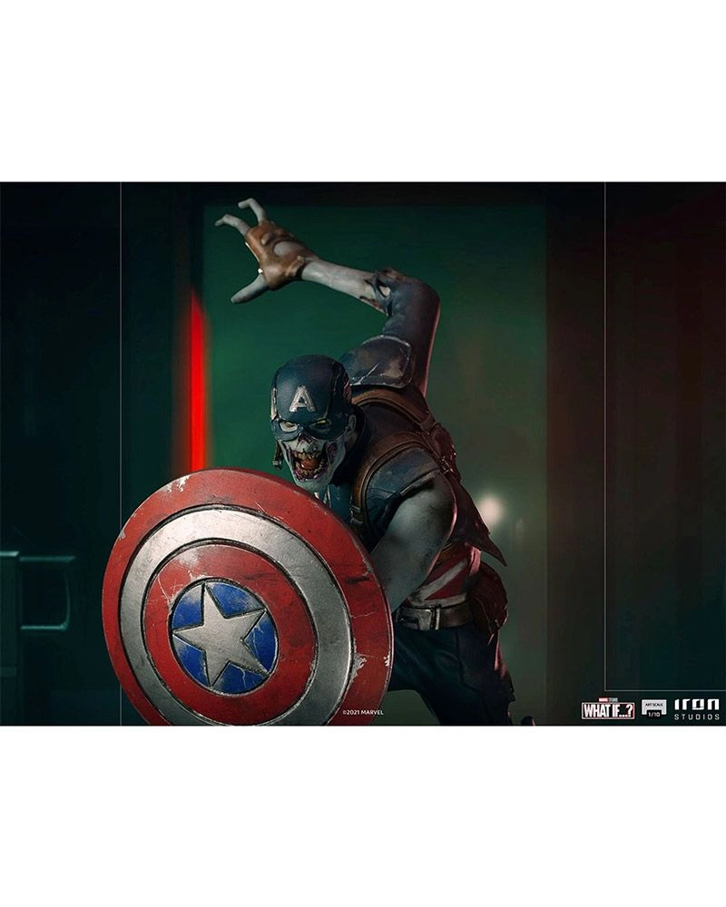 Captain America - Marvel - What if Captain America Zombie Art - 1/10 Scale Statue