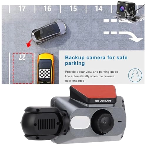 Dash Cam - 1080P+480P+480P