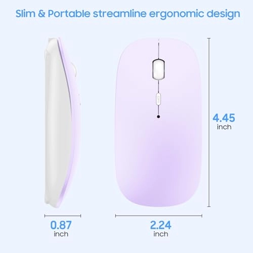 Rechargeable Silent Mouse - Bluetooth
