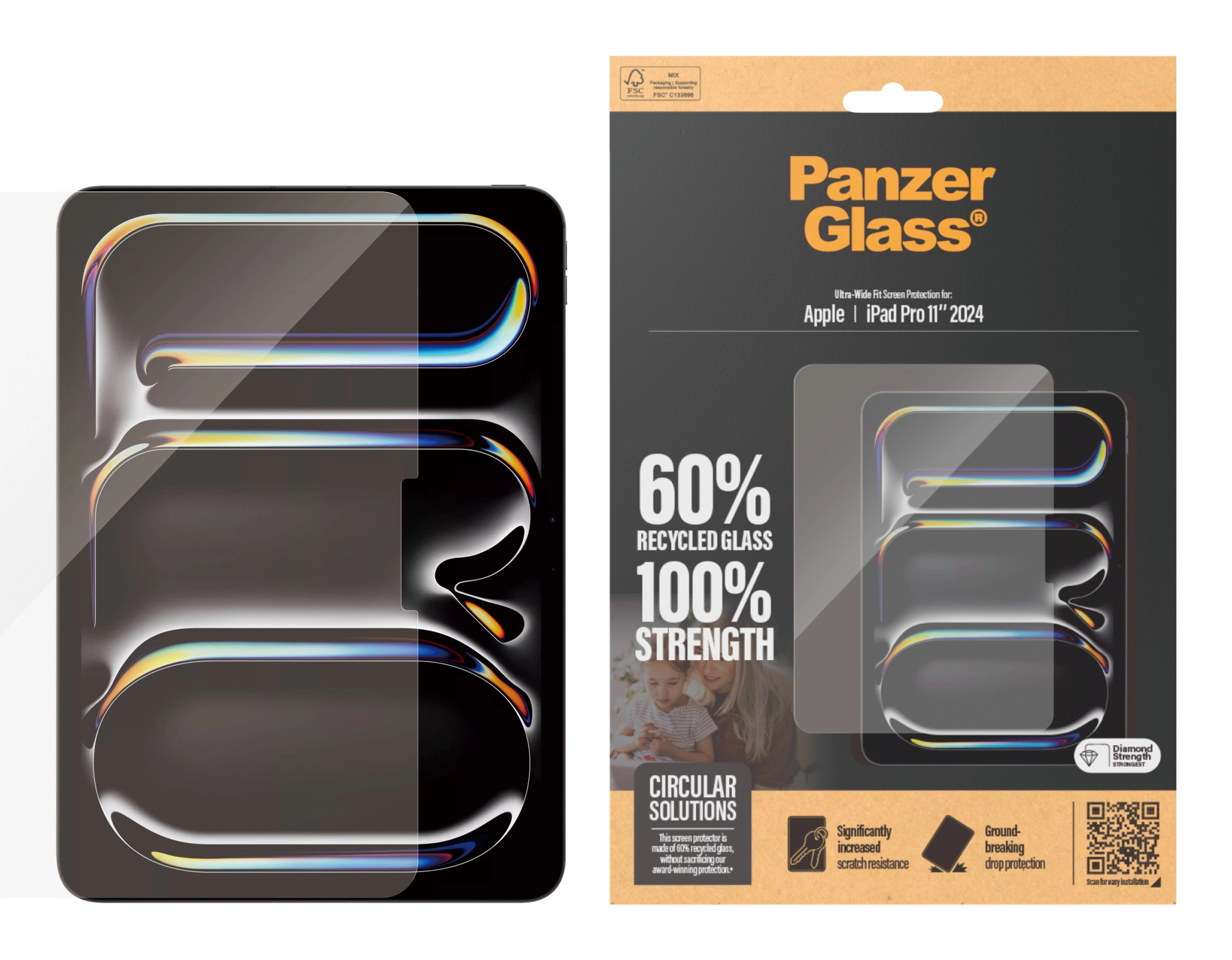 Clear Screen Protector for iPad Pro 11 & iPad Air