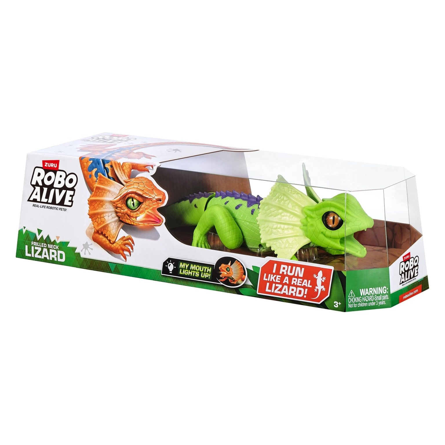 Robo Alive Frilled Neck Lizard - Series 3 3 Years+