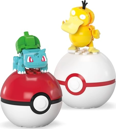 Pokémon Bulbasaur & Psyduck - 63 pcs