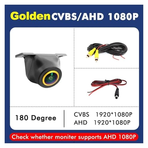 Intelligent Dynamic Trajectory Car Rear View Camera - Night Vision Wire 4K AHD 1080P