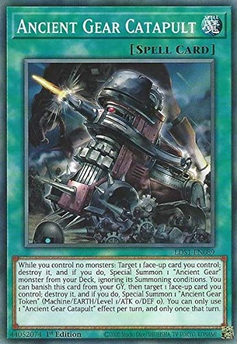Yu-Gi-Oh! Ancient Gear Catapult LDS1-EN089