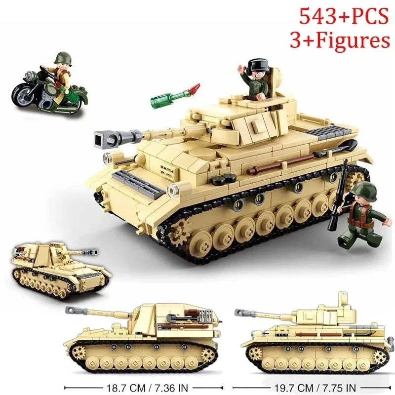 Bluejw WW2 Military Tank