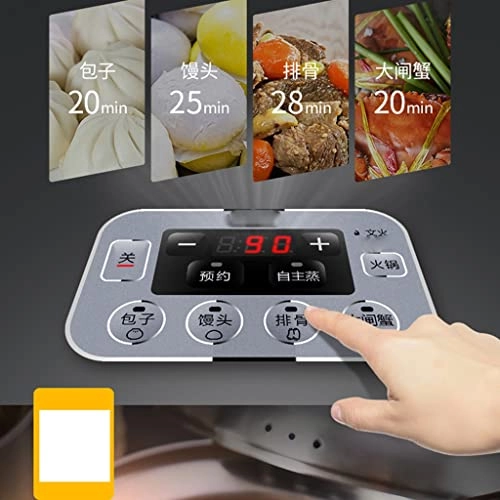 304 Stainless Steel Electric Food Steamer Pot