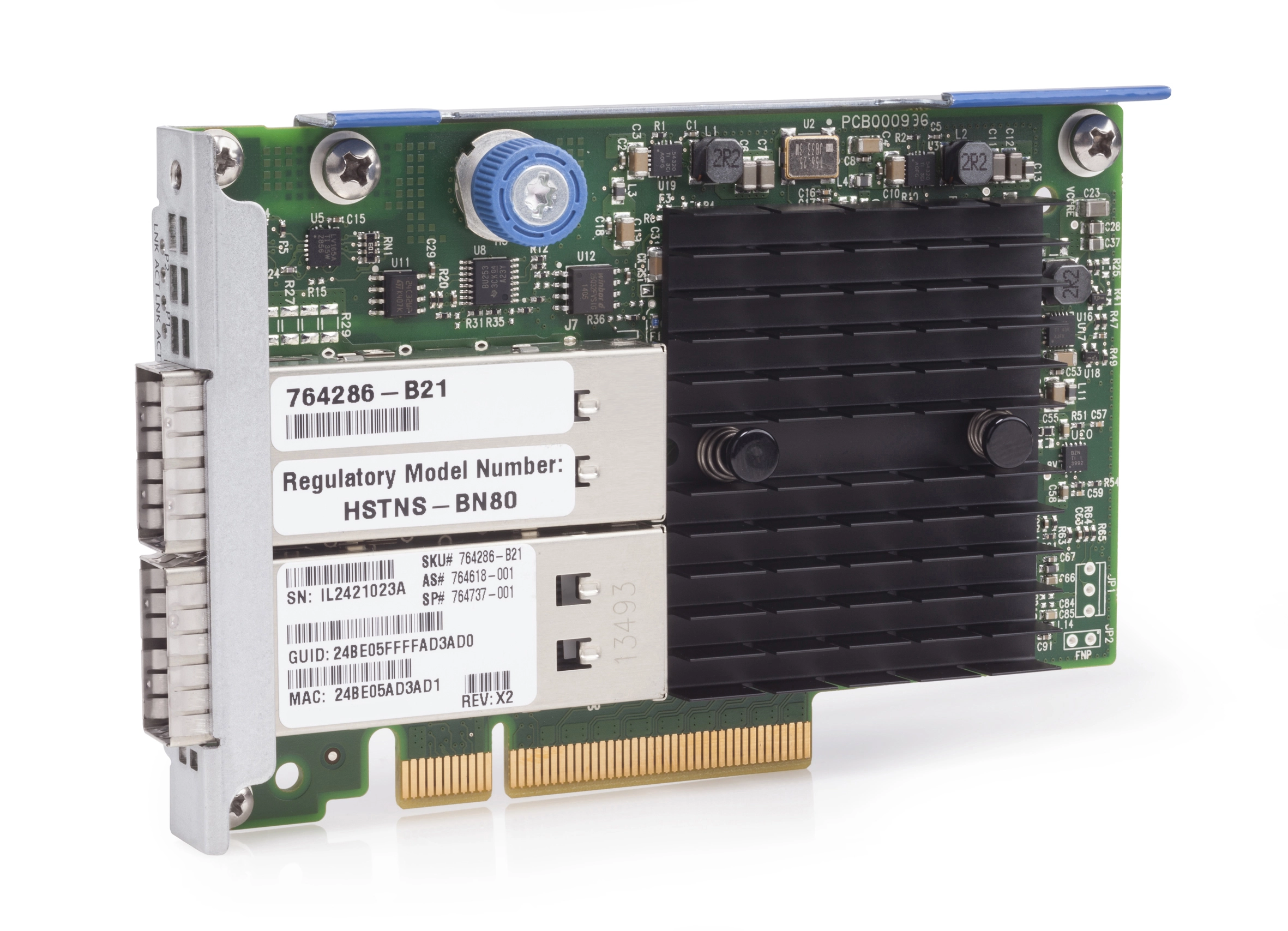 544FLR-QSFP - Ethernet, PCI