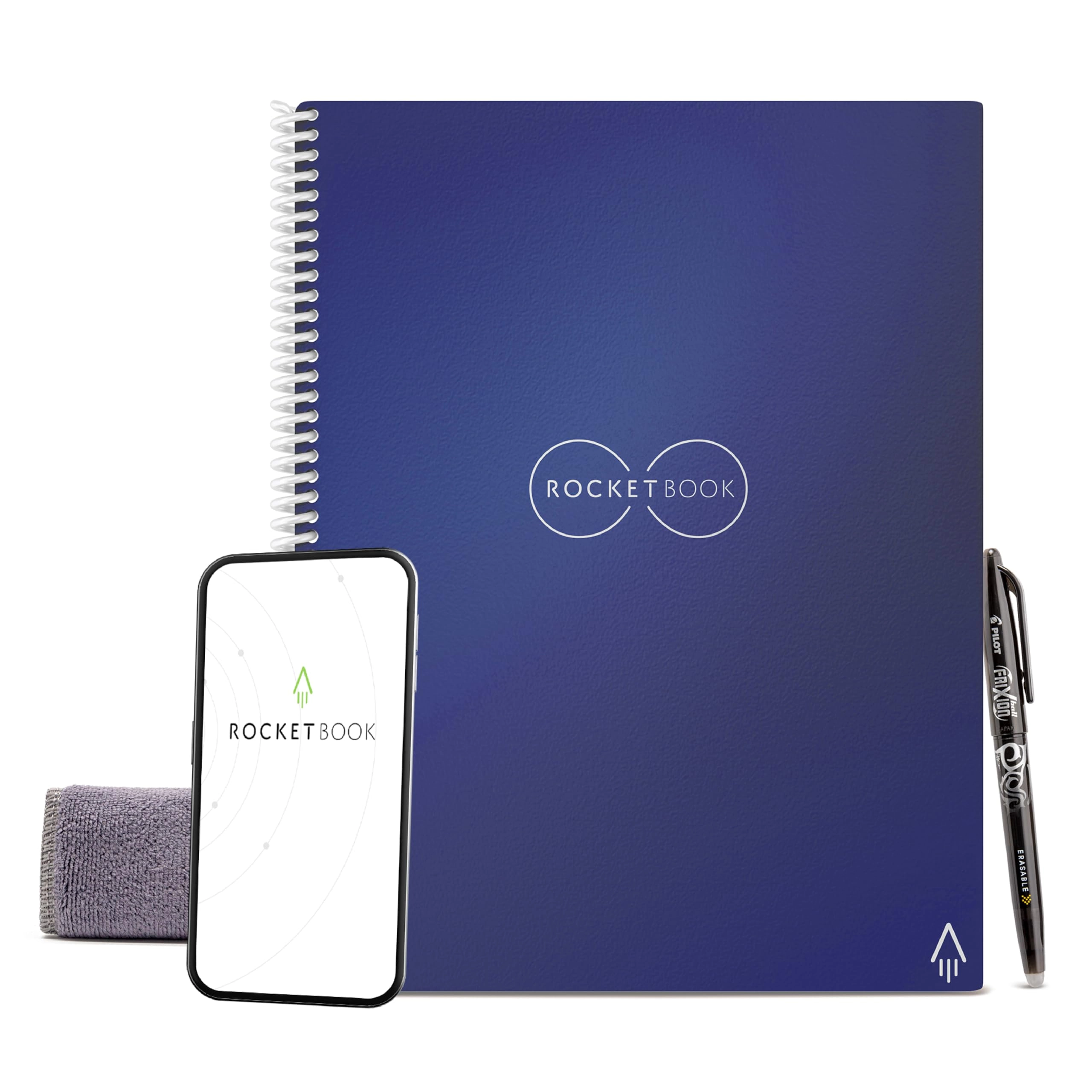 Smart REUsable Notebook Letter Spiral - Dotted 240 Pages