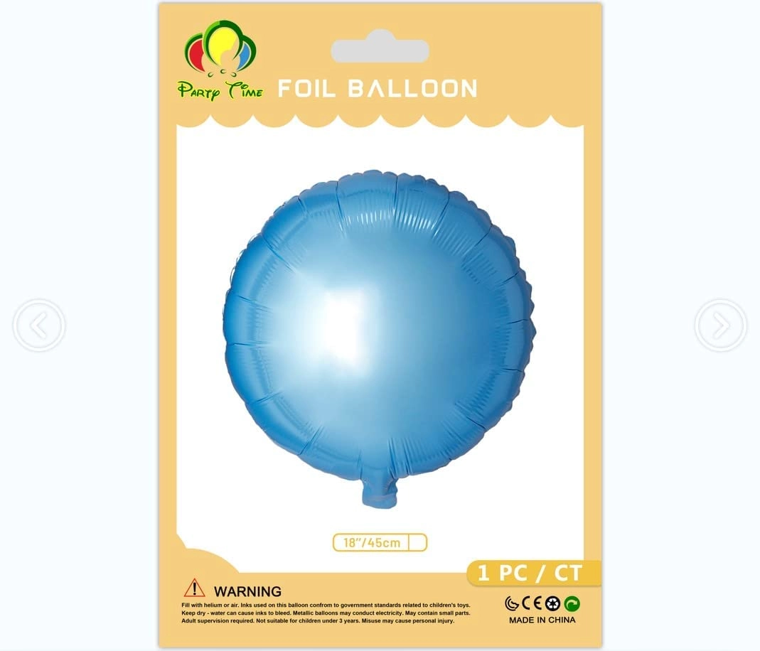 Shiny Round Foil Balloon - 1pc/pack Mother's Day