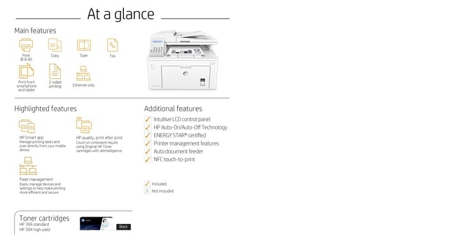 LaserJet Pro M227fdw - Laser