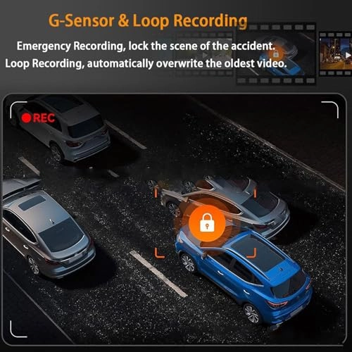 4Ch Dash Cam - 1920 x 1080P 30fps