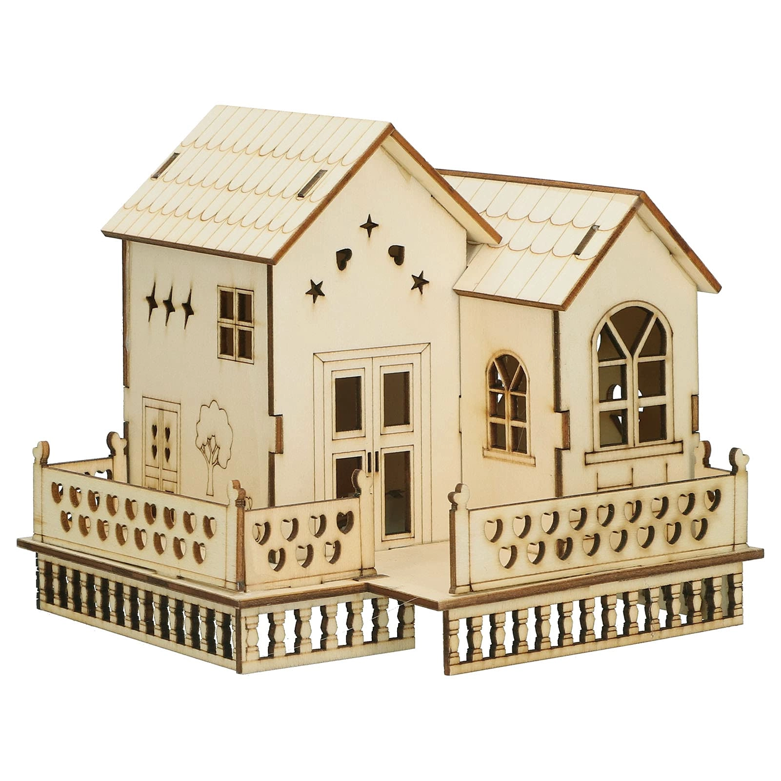 JDYHW Villa Craft House - Wood