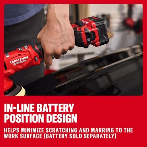 V20* Brushless RP 5 in. Dual-Action Polisher