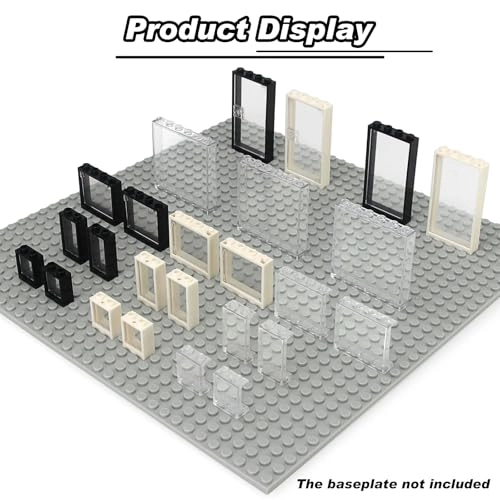 Tranparent Windows and Doors - 132 pcs