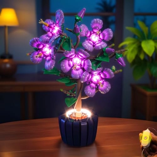 Light kit for LEGO Hibiscus 10372