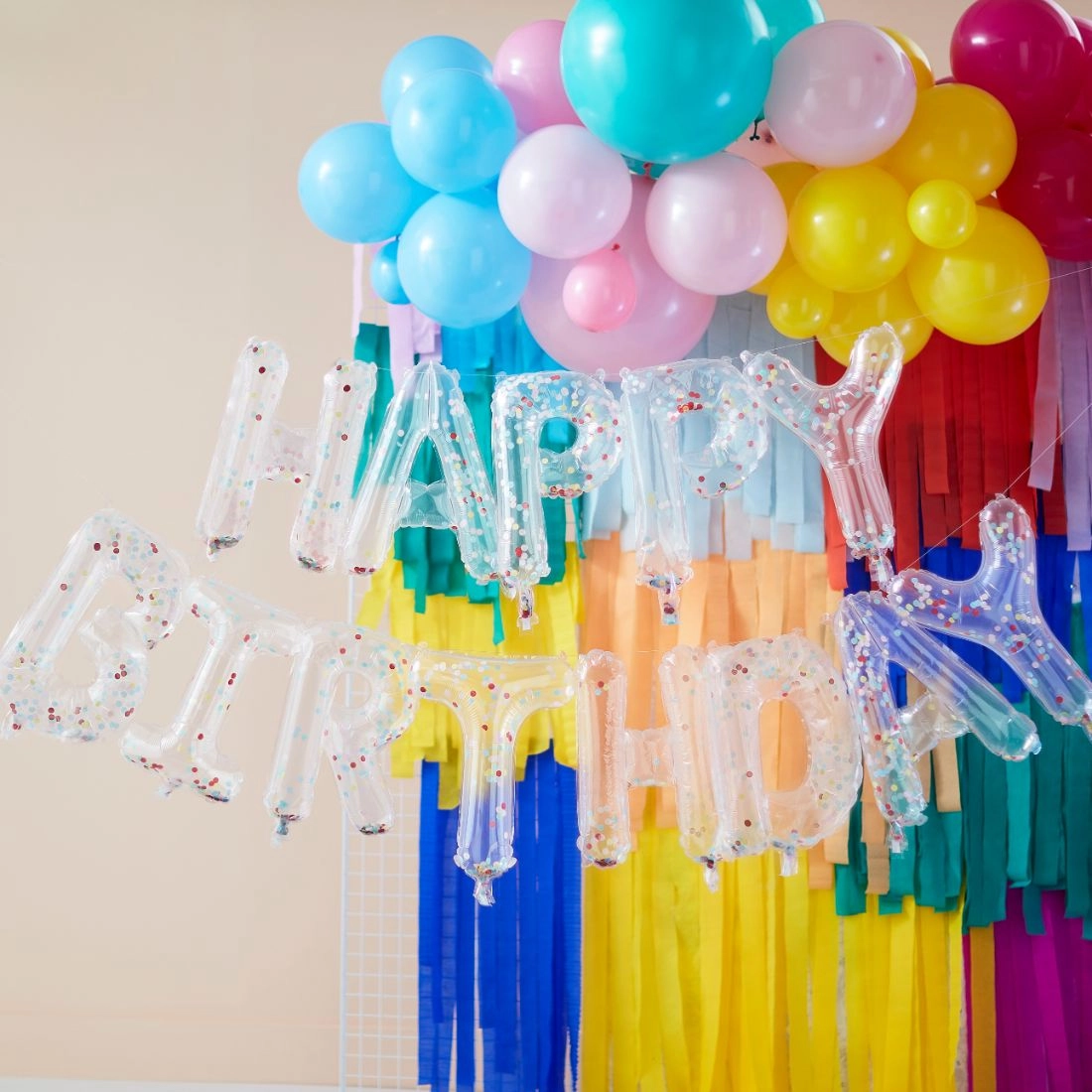 Balloon Letter Banner Kit