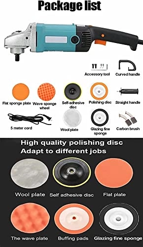 Car Polish Polisher Orbital and Buffers - 980W