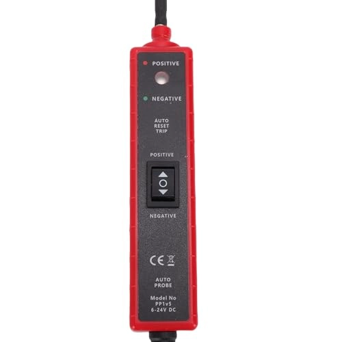 Power Circuit Probe Tester - 7A 6V to 24V stainless steel probes