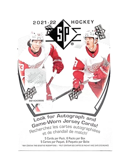 2021-22 SP Hockey Card Blaster Box - 40pcs