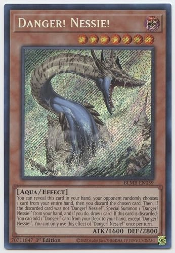 Yu-Gi-Oh! Battles of Legend: Monstrous Revenge Danger! Nessie! BLMR-EN059 - English 1st Edition