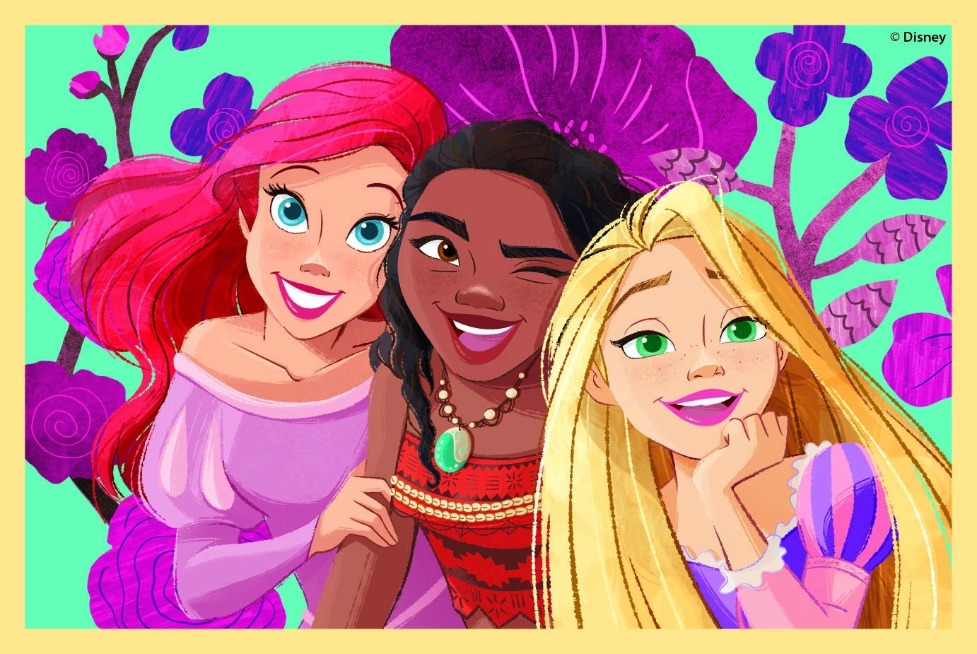 Disney Princess Puzzle (527-40660) - 6 pcs