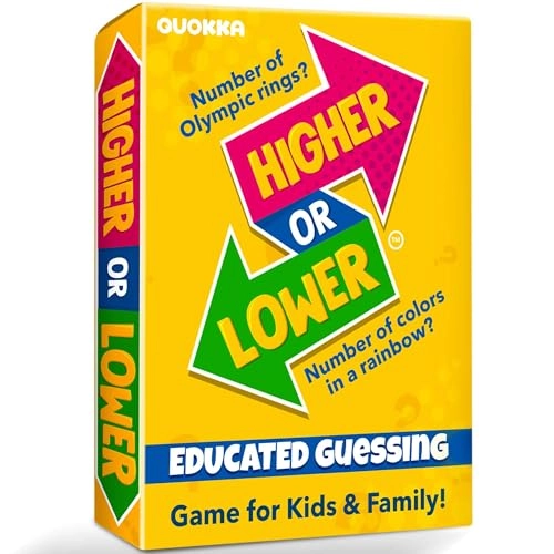 Higher or Lower Trivia Cards