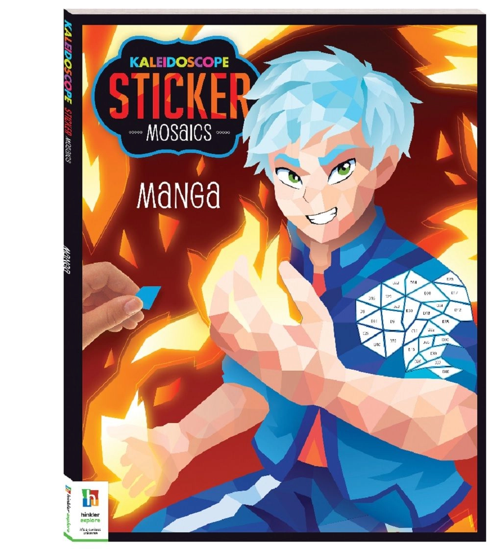 Kaleidoscope Sticker Mosaics - Mythical Creatures over 600 stickers