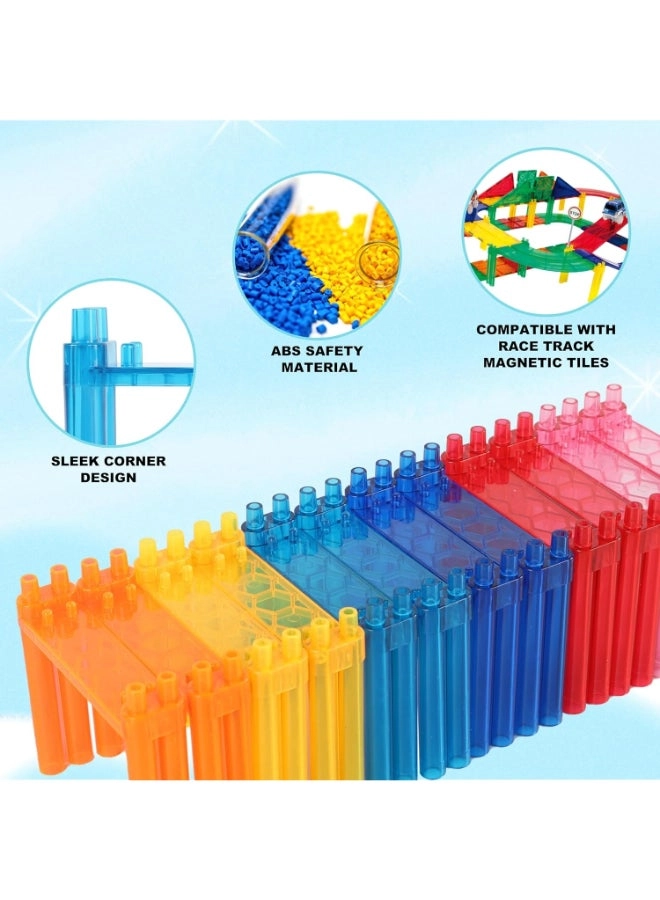 Magnetic Racing Set Support Column - 12pcs