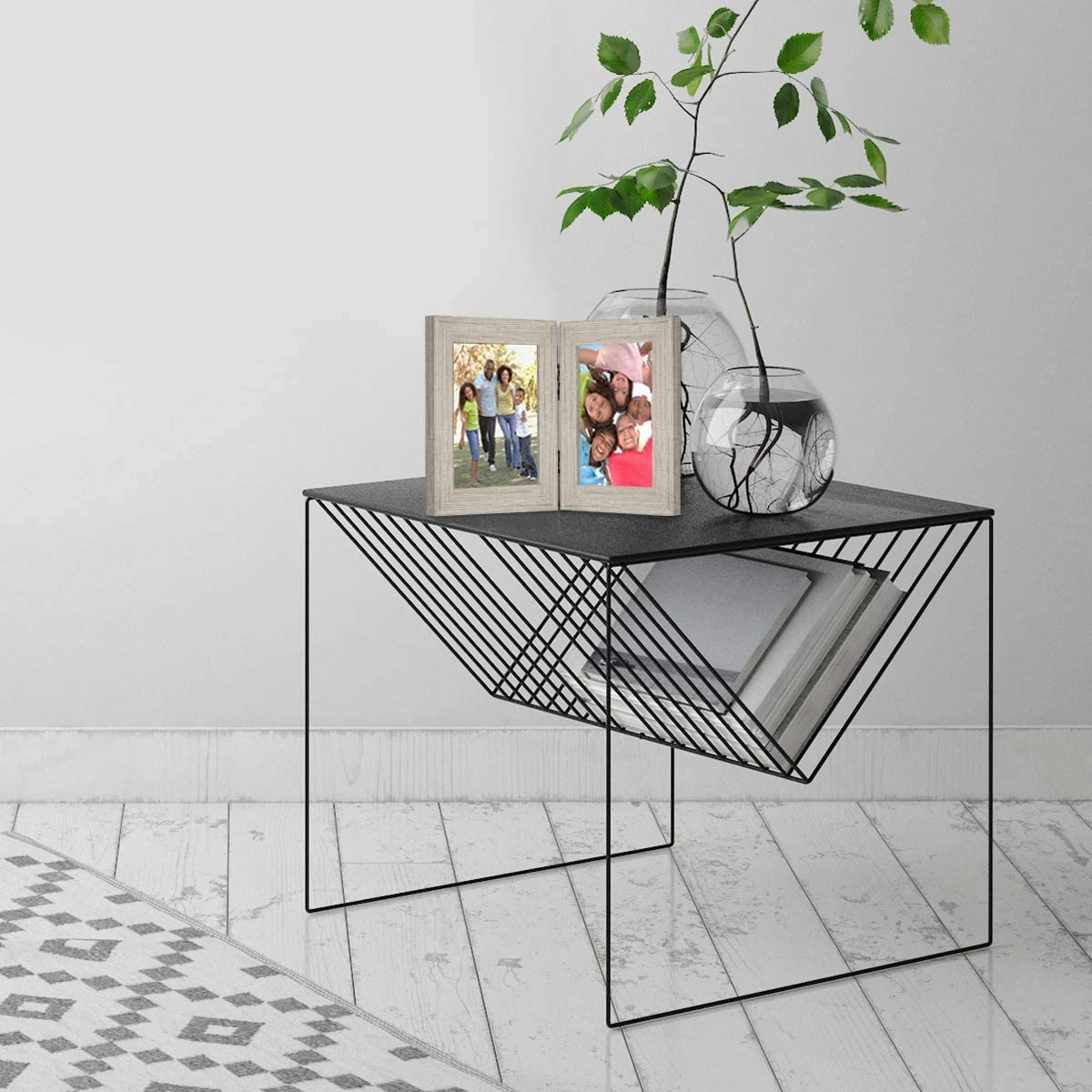 Hinged Double Picture Frame - 4X6 2