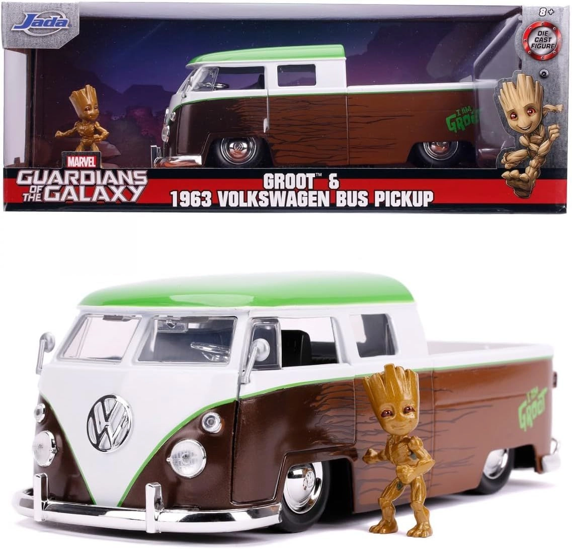 Marvel Groot 1963 Bus Truck - 1:24