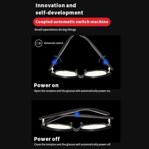 Smart Glasses - Magnetic Suction Night Vision 98% Blue Light Blocking