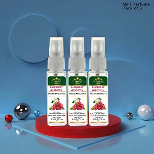 Raspberry Jasmine Pine Pepper Musk Eau de Parfum 24ml Pack