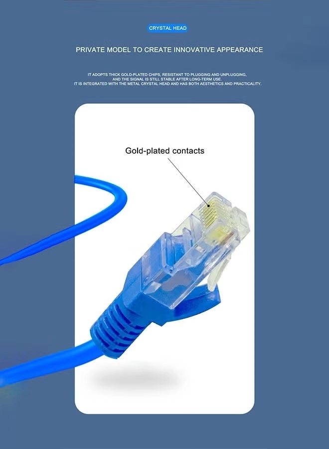 CAT6 Ethernet Patch Cable - 3 Meter