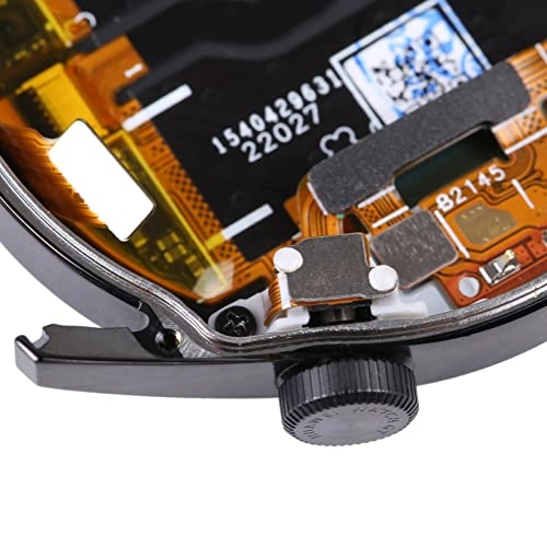 LCD Screen Digitizer Full Assembly for Huawei Watch GT 3 46mm - Single Cable Edition Black