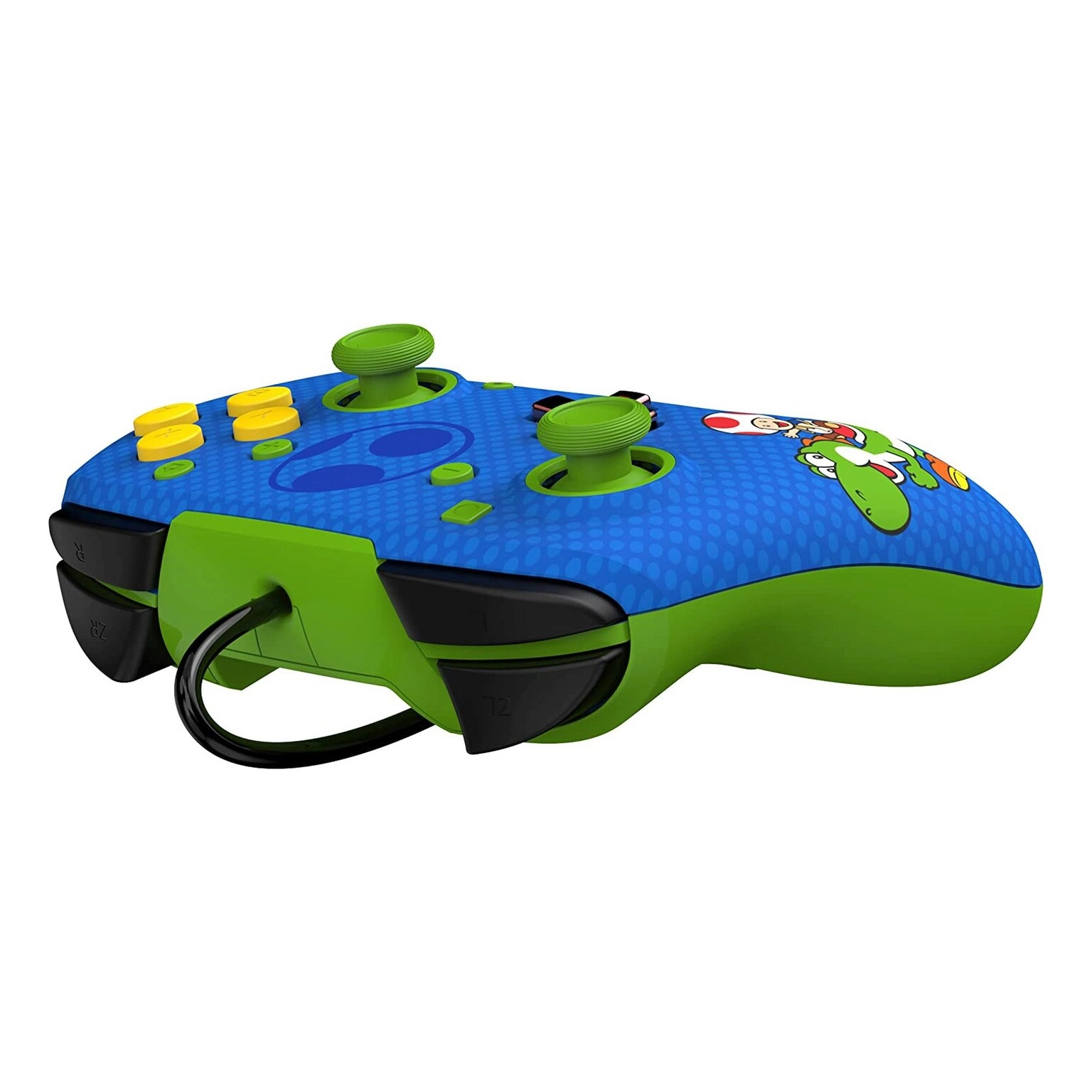 Faceoff Deluxe Audio Wired Controller - Mario