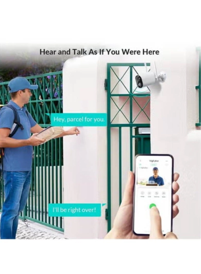 Wireless Outdoor Security Camera 1080P