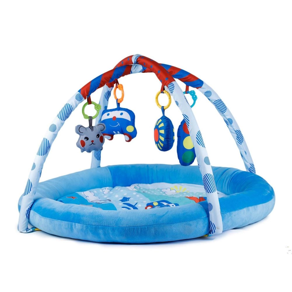 Baby Round Comfy Play Mat Activity Gym - car and airplane 0 months