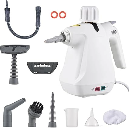 Najm Trading Pressurized Handheld Steam Cleaner - Portable 10 pcs Accessories