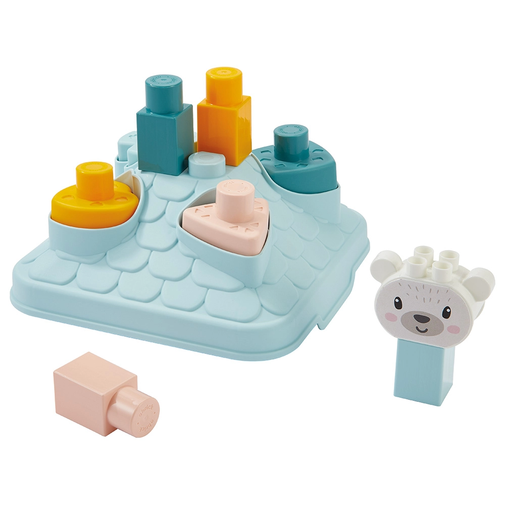 Abrick House Shape Sorter - 3+ 11 pieces