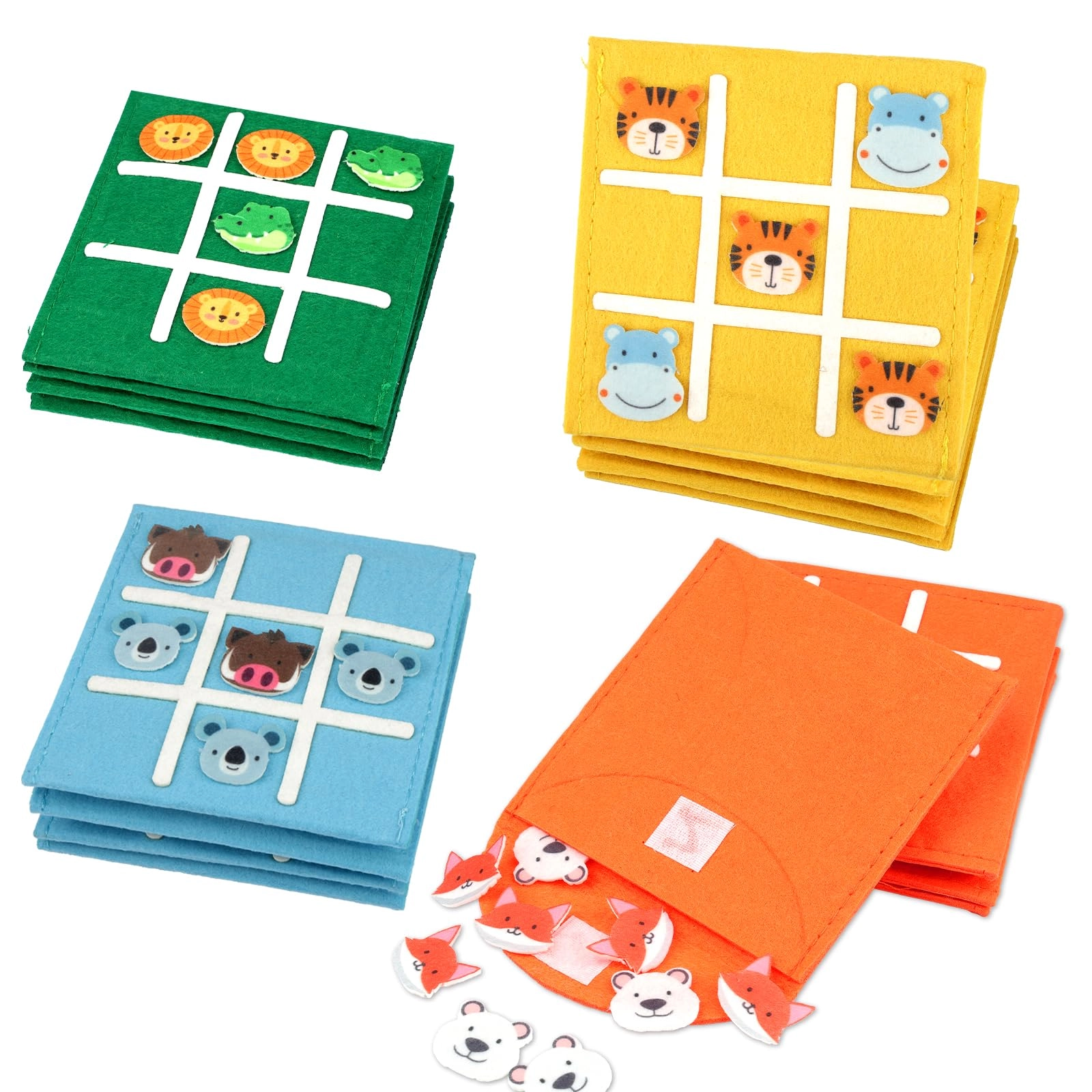 Moosono Tic Tac Toe - 2 months and up 16 pieces