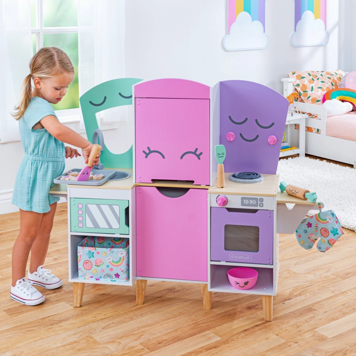 Lil' Friends Play Kitchen - 14 pcs (DBT-10196)