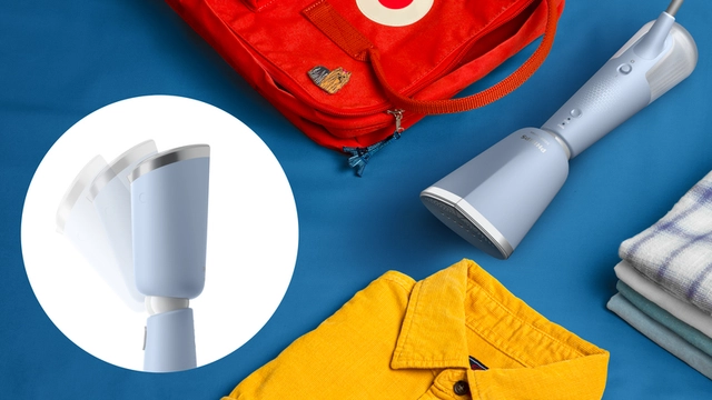 Sleek design with adjustable head: easy to use and store