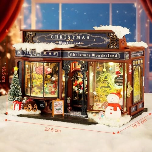 Miniature Dollhouse Kit - Paper Green