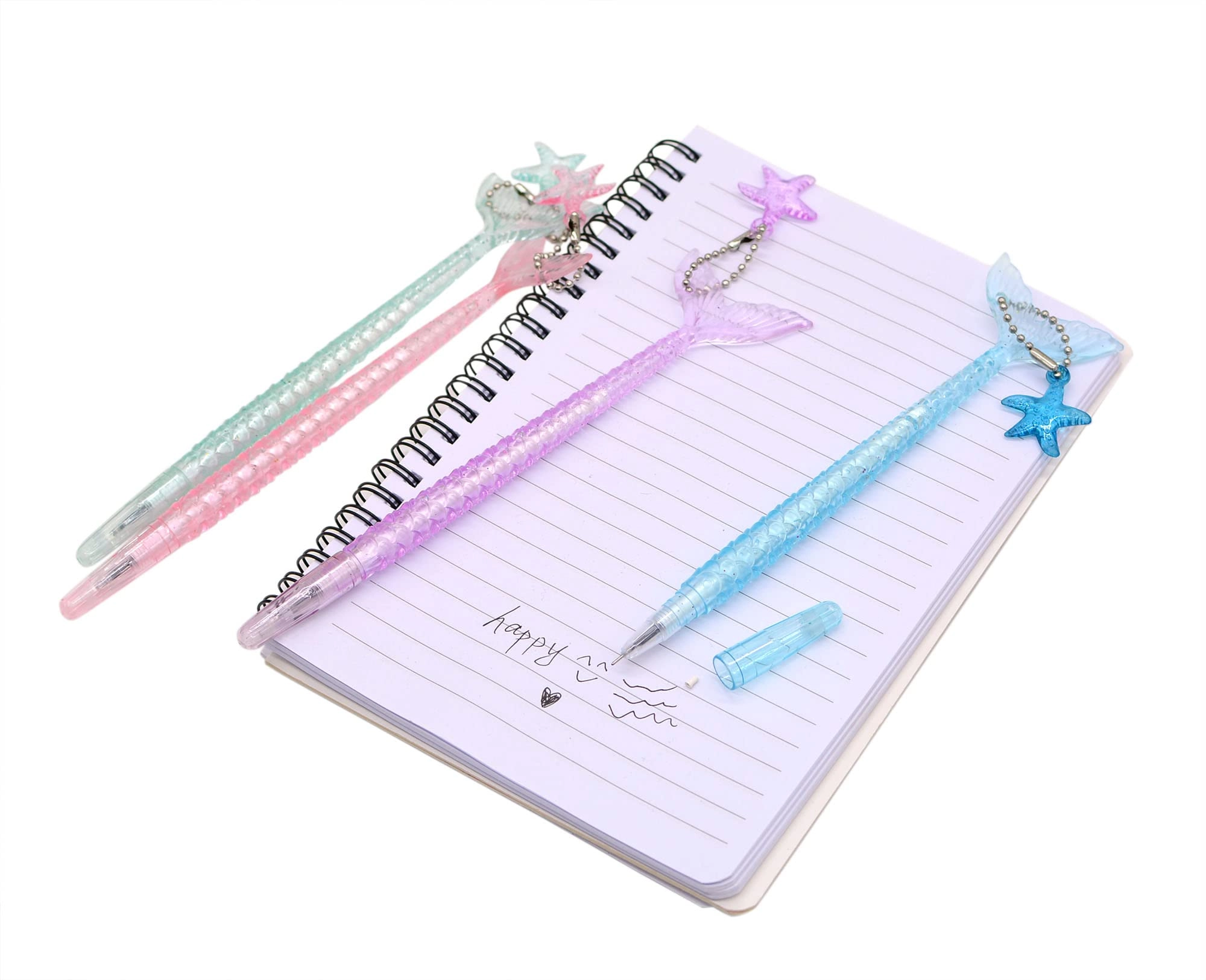 Cute Mermaid Novelty Gel Ink Writing Pens - 12.0 Count 0_5mm