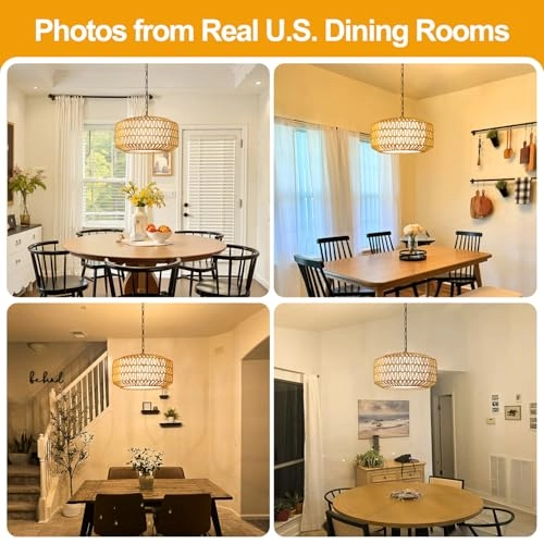 Farmhouse Chandelier - Dimmable