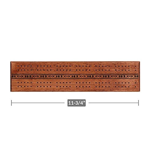 Cribbage Board - Double Track Italian Inlaid