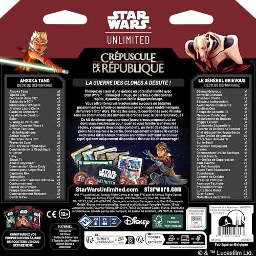 Star Wars: Unlimited: Twilight of the Republic - Trading Card Game (French)