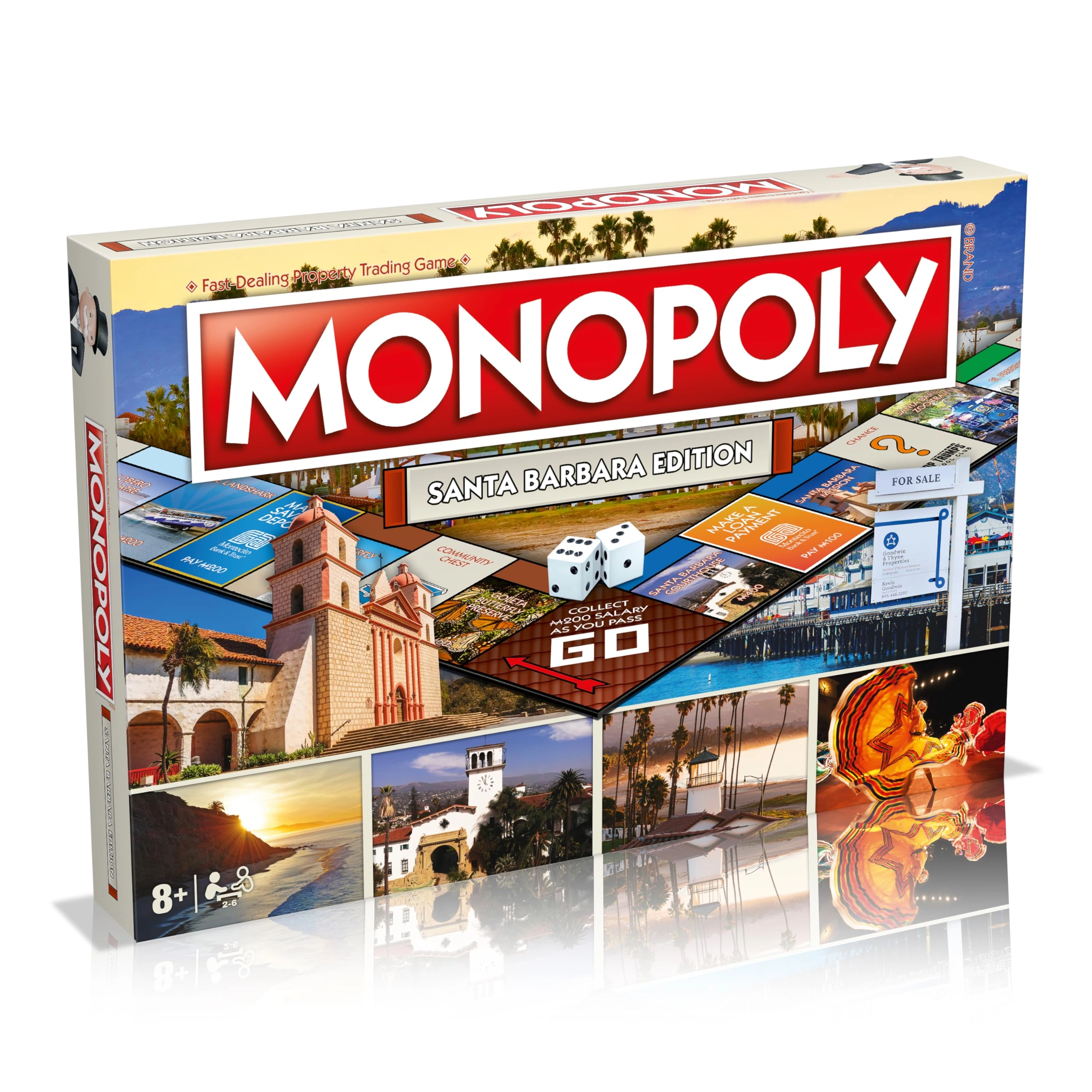 Hasbro Monopoly: Santa Barbara