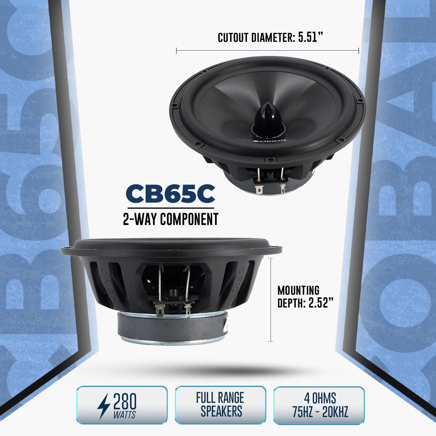 CB65C - 6.5” 2-Way